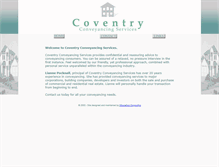 Tablet Screenshot of coventry.net.au